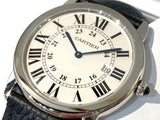 Cartier Ronde Solo 36mm Stainless Steel Complete With Box & Papars 3603