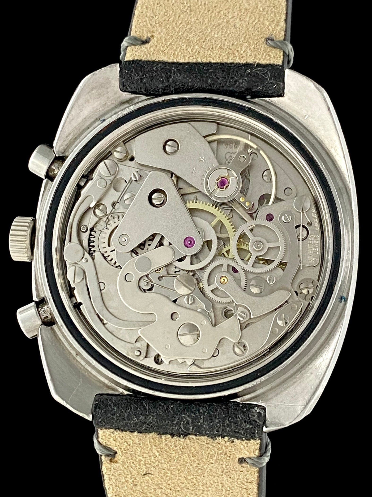 Orco Aviators Slide Rule Chronograph Stainless Steel Paul Newman